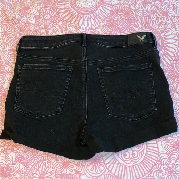 Black American Eagle Shorts - Picture 2 of 4